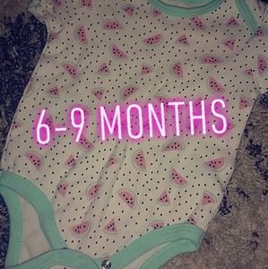 6-9 month baby girl